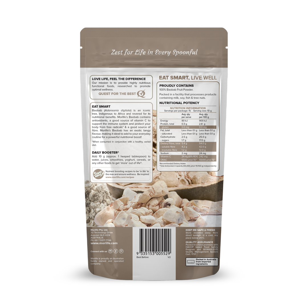 Morlife Baobab Powder 150g