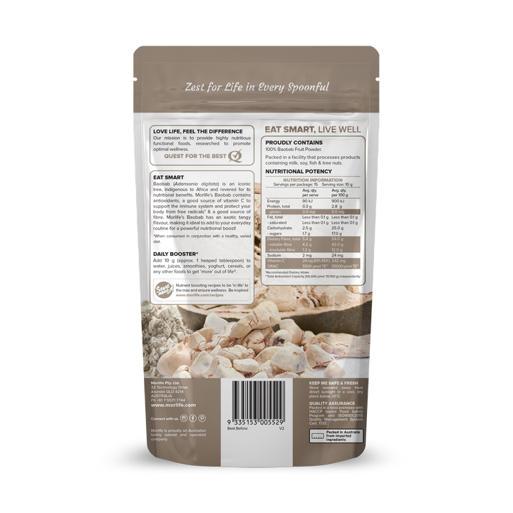 Morlife Baobab Powder 150g