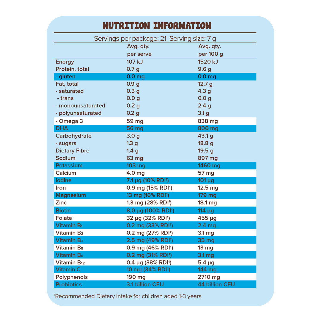Morlife Clever Kidz 150g NIP