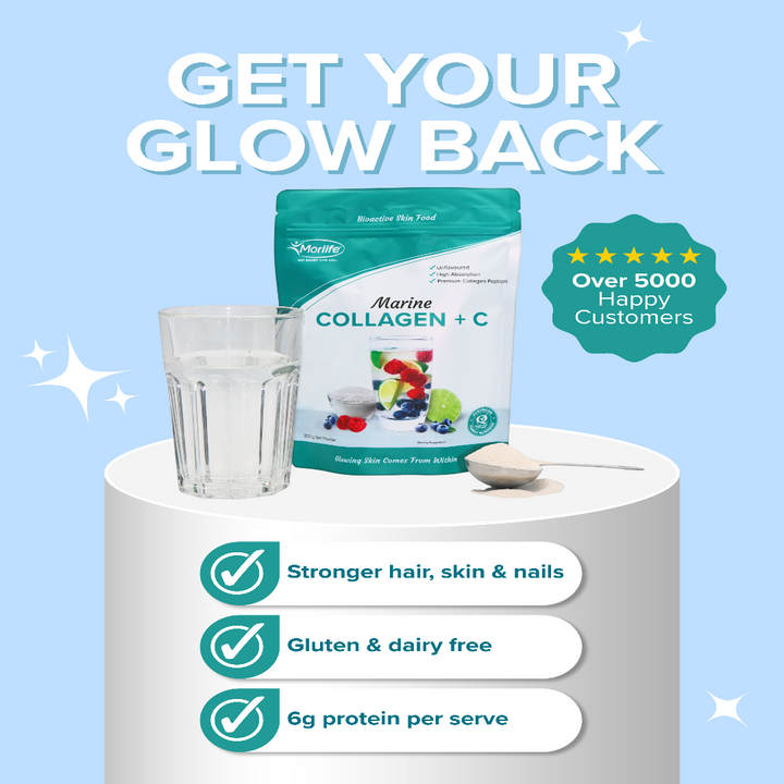 Morlife Marine Collagen + C 200g
