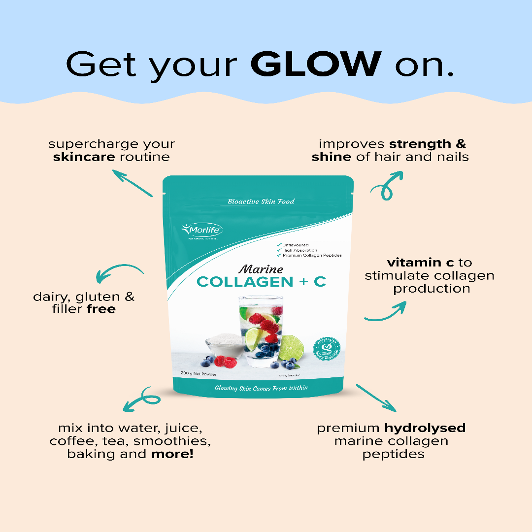 Morlife Marine Collagen + C 200g