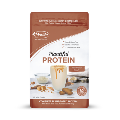 Morlife Plantiful Protein Caramelised Biscuit 440g