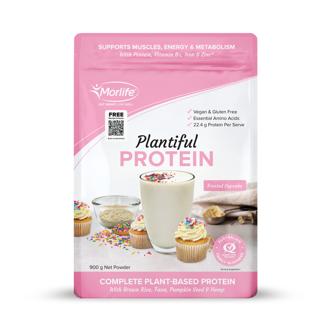 Morlife Plantiful Protein Frosted Cupcake 900g