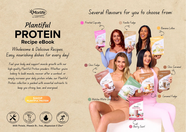 Morlife Plantiful Protein Recipe eBook