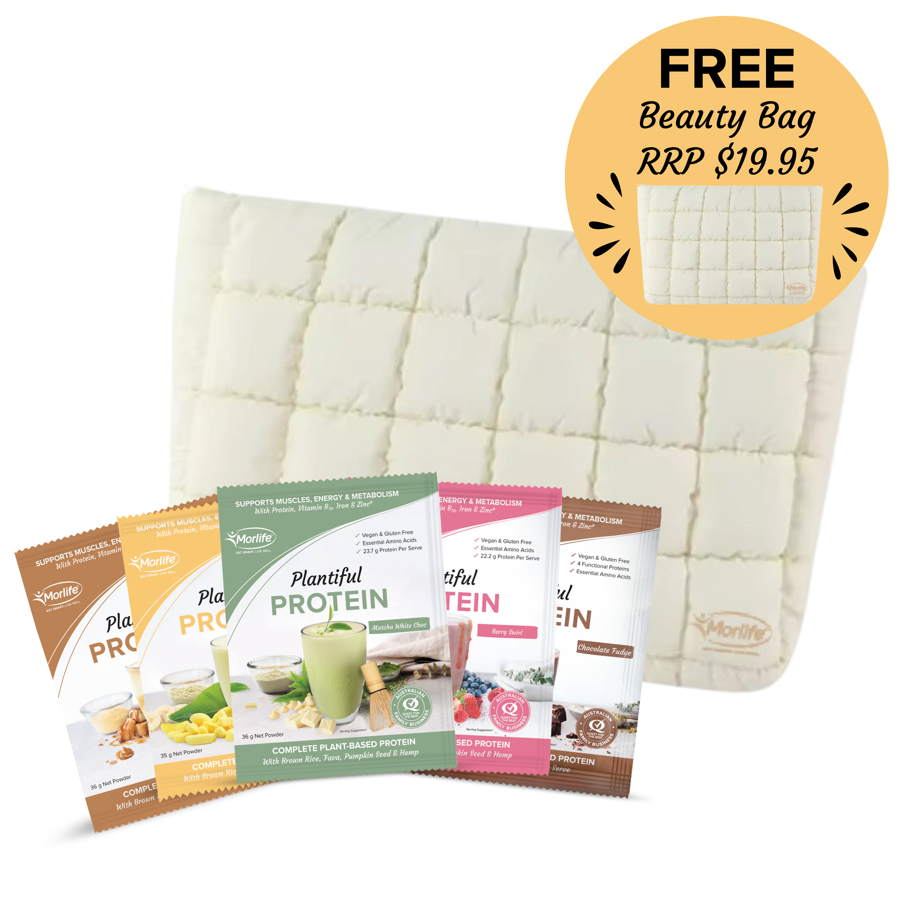 Plantiful Protein Sample Pack | Morlife