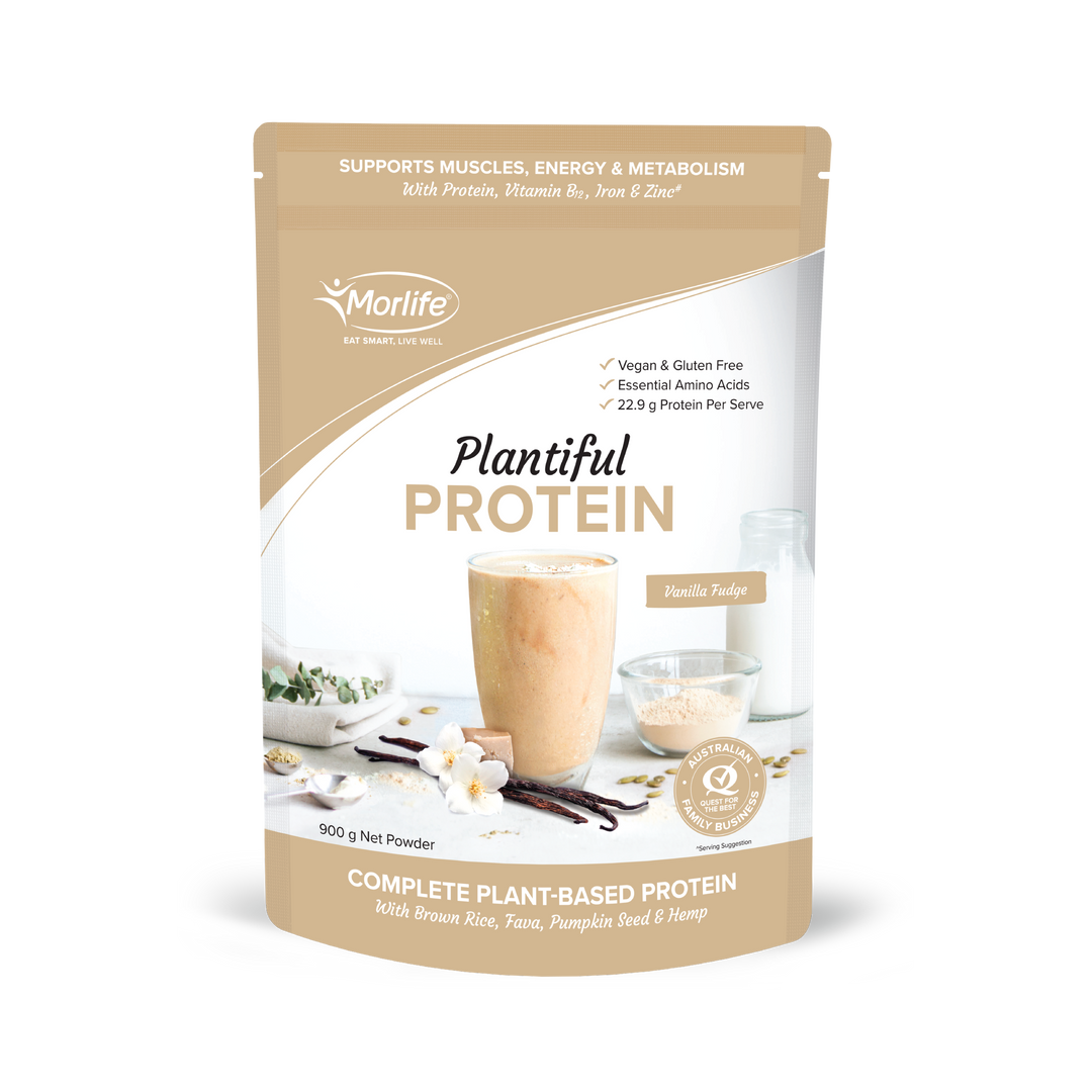 Morlife Plantiful Protein Vanilla Fudge