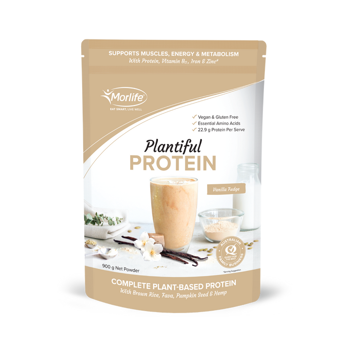 Morlife Plantiful Protein Vanilla Fudge