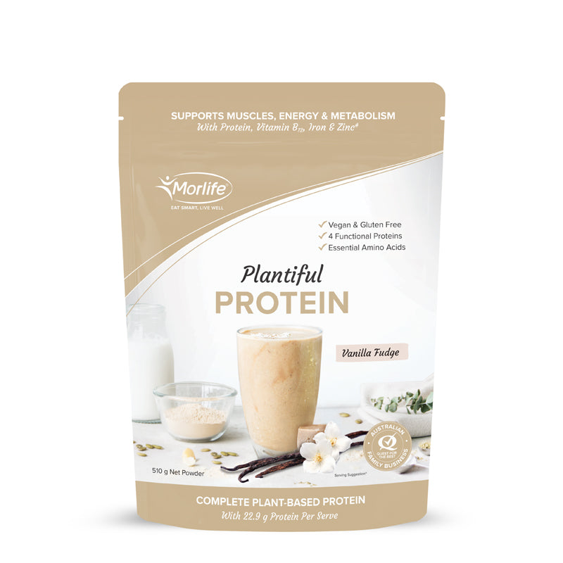 Morlife Plantiful Protein Vanilla Fudge