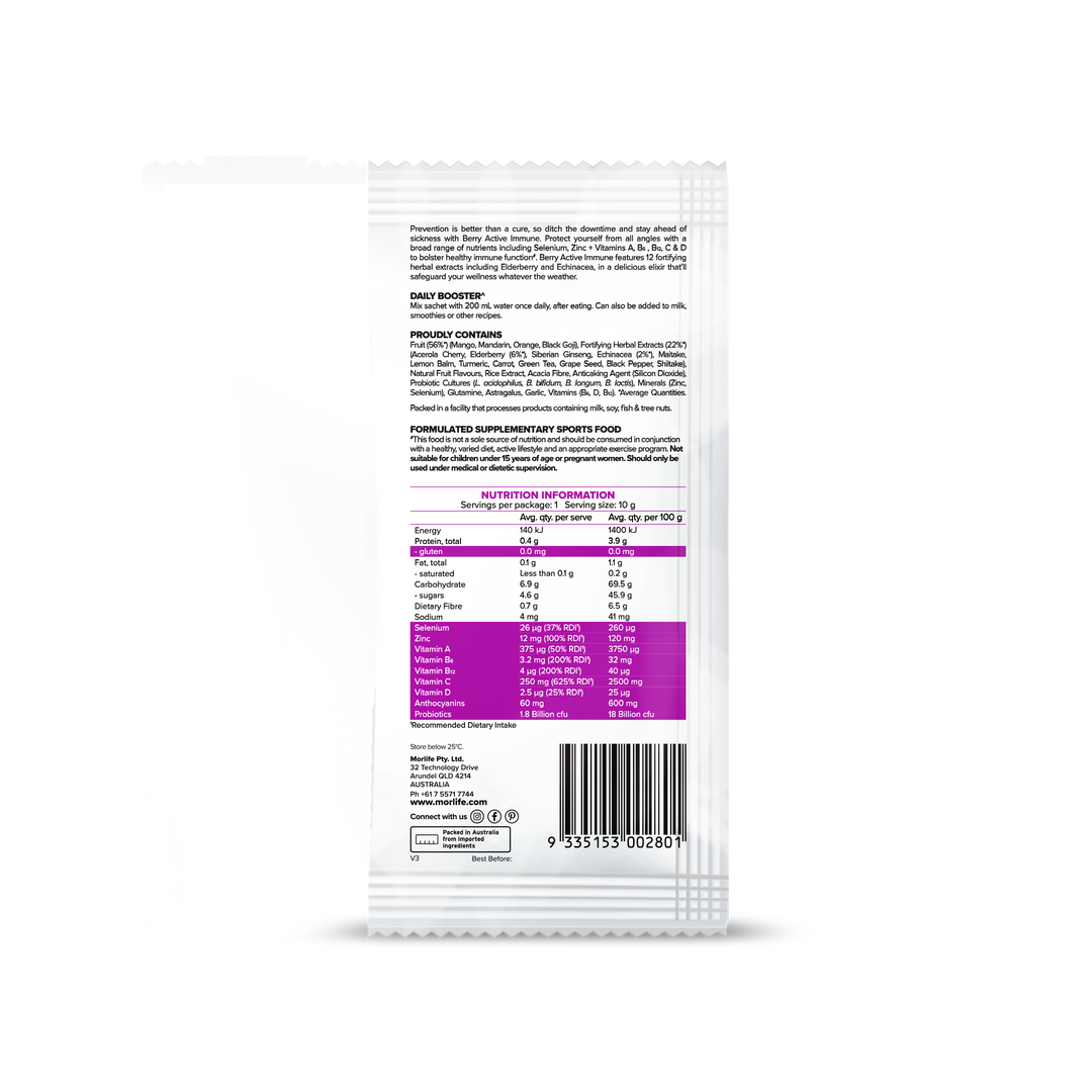 Berry Active Immune Sample