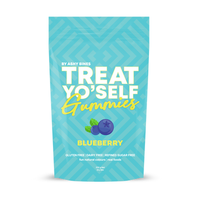 Ashy Bines Treat Yo’Self Gummies Blueberry 200g