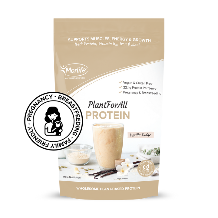 Morlife PlantForAll Vanilla Fudge 440g