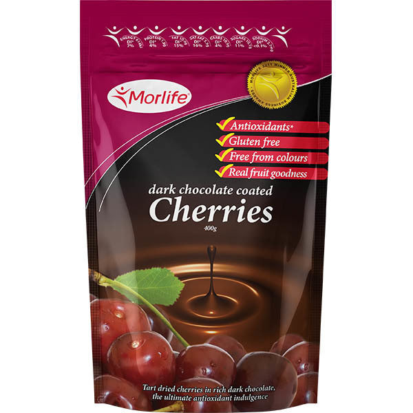 Dark Choc Coated Cherries 125g
