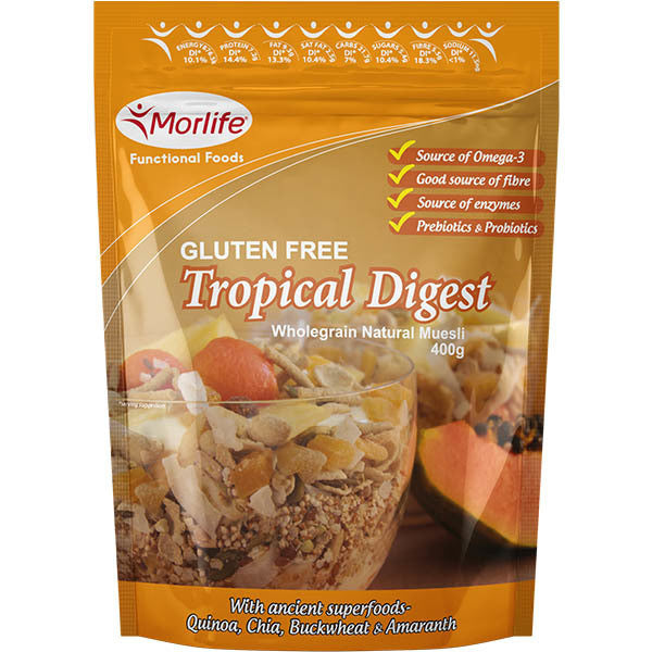 Tropical Digest Gluten Free Wholegrain Muesli 400g