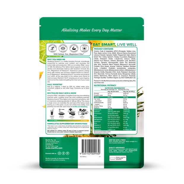 Alkalising Greens® Pine Splice