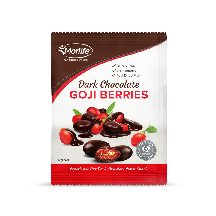 Morlife Dark Chocolate Goji Berries 30g