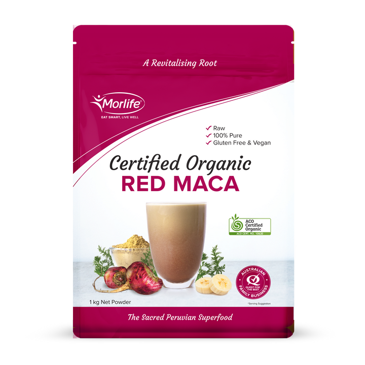 Red Maca Powder Certified Organic