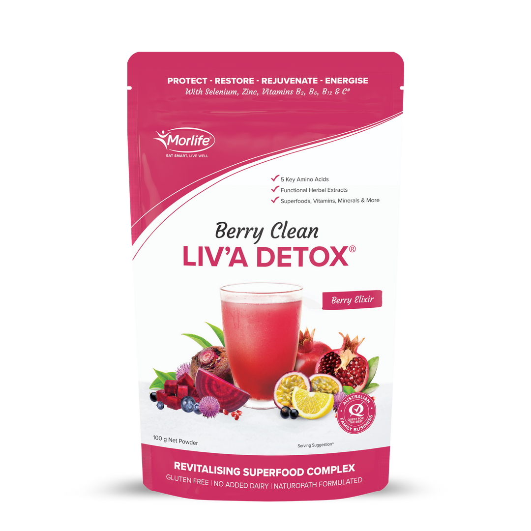 Morlife Berry Clean Liv'a Detox 100g