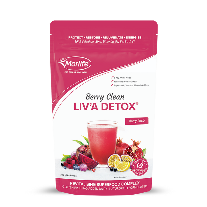 Morlife Berry Clean Liv'a Detox 200g