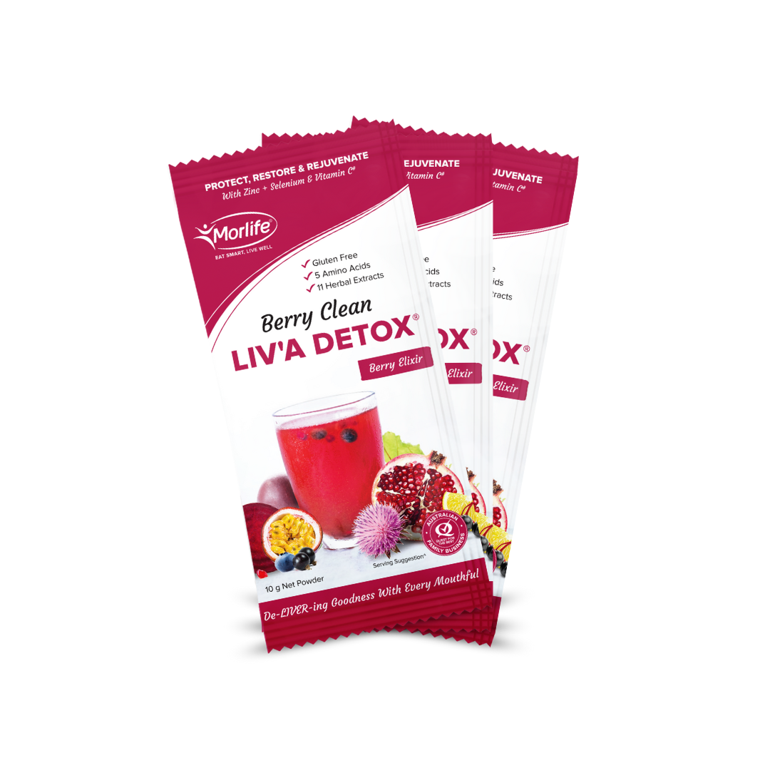Morlife Berry Clean Liv'a Detox Handy Pack