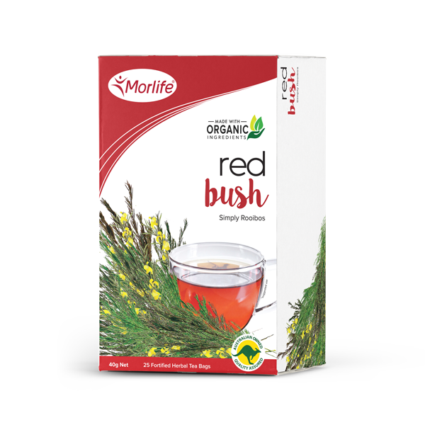 Morlife Red Bush Teabags box