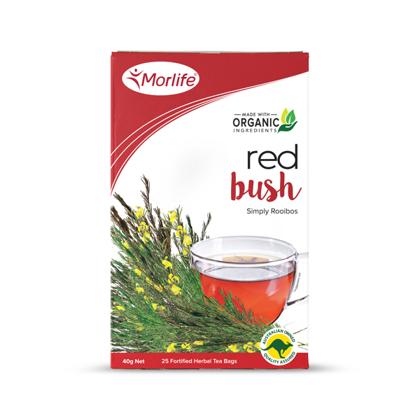 Morlife Red Bush Teabags box