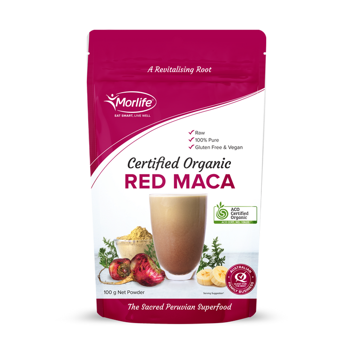 Red Maca Powder Certified Organic