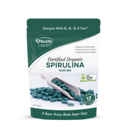 Spirulina Tablets Certified Organic 1000 mg x 250 Tabs