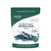 Spirulina Tablets Certified Organic 500 mg x 500 Tabs